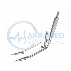 Set de Succión de Hemorroides de Doble Cono Manual Quirúrgico Akramed, 11mm 13mm, Instrumento de Bandas Rectales de Acero Inoxidable, Certificado CE - Product Image 5