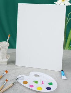 Paneles de Lienzo Preparados con Gesso, 100% Algodón, Tabla de Pintura en Blanco para Uso <span class=keywords><strong>Art</strong></span>ístico con Acrílico, Óleo, Acuarela y Témpera - Product Image 3