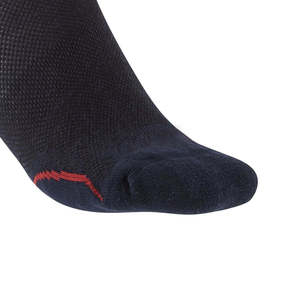 Men's <b>Ankle</b> <b>Socks</b> Breathable Knitted Sport <b>Socks</b> Summer Thin Spandex Polyester Solid Color Red Trim - Product Image 2