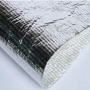Toile en fibre de verre de haute qualité avec feuille d'aluminium pour la protection thermique. - Product Image 4