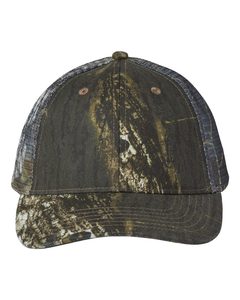 Camouflage Trucker <b>Cap</b> 6-Panel Adjustable Mesh <b>Hat</b> Unisex Outdoor Spring Summer Casual Wear - Product Image 3