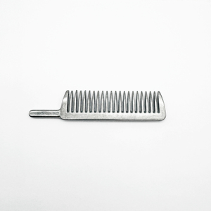 Cepillo para caballos de acero inoxidable, 116.3mm de largo, 26mm de ancho, peine de metal para el cuidado de animales, 2026 en venta - Product Image 3