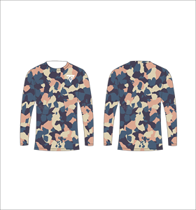Camiseta de Manga Larga para Hombre, Color Marrón, Diseño de Corteza de Árbol, Cuello Redondo, Estilo Casual, Ropa Deportiva, para Gimnasio y Entrenamiento - Product Image 6