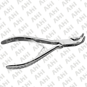 Rongeur chirurgical orthopédique manuel incurvé en acier inoxydable de qualité supérieure AHI - Product Image 5