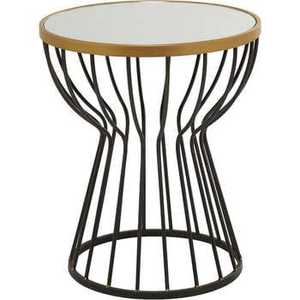 Luxury Silver Aluminum Side <b>Table</b> with Natural Wood Top <b>Round</b> Pedestal Accent <b>Table</b> for Modern Home Hotel Lounge Furniture - Product Image 5