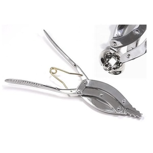 Wholesale Stainless Steel Heavy Duty <b>Ring</b> Opening Plier 10 Inch Extra Large for Body Piercing Jewelry Tool Use - Product Image 1