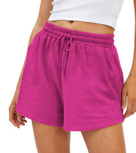 Shorts Deportivos Casuales de Verano para Mujer, con Bolsillo, Logotipo Personalizado, para Entrenamiento, Gimnasio, Secado Rápido y Transpirables - Product Image 4