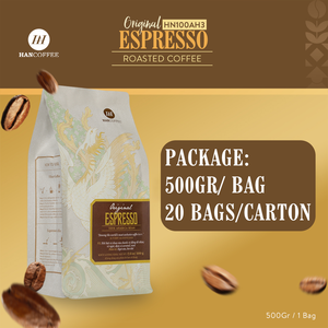 เวียดนามมาตรฐานพิเศษอาราบิก้าเอสเปรสโซกาแฟเวียดนามฉลากส่วนตัวขายส่งเอสเปรสโซพรีเมี่ยมถั่วกาแฟ - Product Image 4
