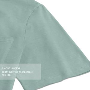 Camiseta Elegante de Corte Holgado para Hombre, 100% Algodón, Diseño de Letras Serigrafiadas, Cuello Redondo, Anti-Pilling, Tallas Grandes, Alta Calidad - Product Image 1