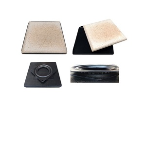 Base carrée en métal pour balance à bijoux avec anneau en caoutchouc pour support de soudage rotatif et équipement de polissage - Product Image 1