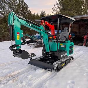 Entrega Rápida, Envío Rápido, Mini Excavadora de 1 Tonelada, Compre Ahora, Disponible, Excavadora Multiusos, Confiable y Eficiente - Product Image 3
