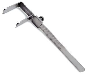 Dental Willis <b>Bite</b> Gauge Stainless Steel Occlusal Measuring Gauge Autoclavable Manual Dental Surgical Instrument - Product Image 1
