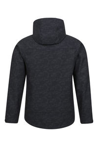 Veste à capuche noire personnalisée PURE avec impression par sublimation, veste en jean imprimée pour homme avec poche, 100% coton, meilleur produit par AKO - Product Image 2