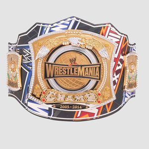 Cinturón de Campeonato Réplica de los 40 Años de WrestleMania de Spinner - Product Image 1