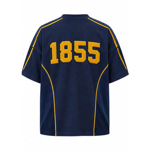 เสื้อยืดคอกลมแขนสั้น Sigma Chi 1855 ลายบล็อกสี สำหรับผู้ชาย สไตล์ลำลอง ทรงปกติ ผ้าถักโพลีเอสเตอร์ - Product Image 6