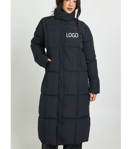 เสื้อโค้ทกันหนาวแบบยาวสั่งทำพิเศษ OEM  บุขนฟูนุ่ม  น้ำหนักมาก  ผ้าฟลีซโพลาร์  กระเป๋าด้านนอกนุ่ม  คอตั้ง  แบบเย็บติดกัน - Product Image 1