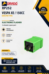 Clignotant électronique Vespa Xe 150cc, ancien modèle, qualité export, pour pièces détachées de deux-roues, Inde, Orado. - Product Image 3