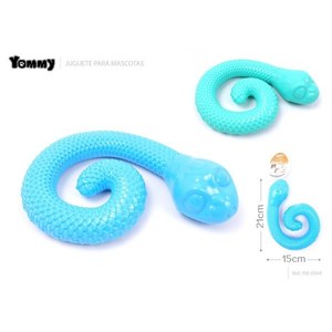 Juguete de Serpiente Yommy de 40.8cm, Azul, Juguete Interactivo para Mascotas - Product Image 2