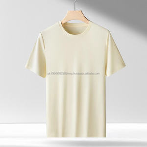 Camisetas de Alta Calidad para Hombre, de Algodón, Estampadas, Lisas, Casuales, de Cuello Redondo, Manga Corta, Transpirables - Product Image 2