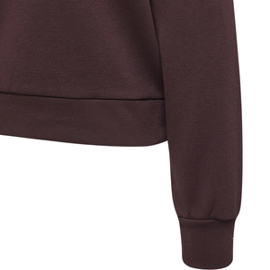 Sweat-shirt à capuche décontracté pour femme en molleton 100 % coton, séchage rapide, épaules tombantes, respirant, écologique – Prix de gros - Product Image 5