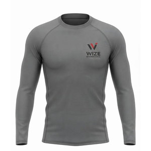 Ropa de Gimnasio Personalizada 2026, Diseña Tu Propia Camiseta de Compresión de Alta Calidad para Hombre, Ideal para BJJ y MMA - Product Image 1