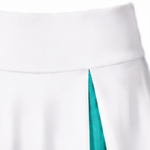 Turquoise Panel Cheerleading <b>Skirt</b> Pleated Athletic Team Uniform Bottom Performance Sportswear Training Competition Apparel - Product Image 6