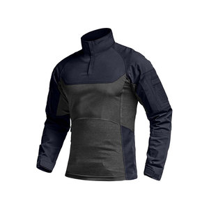 เสื้อเพนท์บอลพร้อมแผงตาข่ายและคอซิปสำหรับเกมยิงปืนกลางแจ้ง - Product Image 1