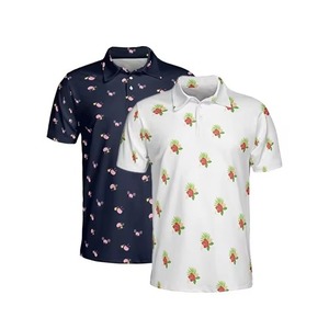 Camisetas Polo de Alta Calidad, Camisetas Polo de Talla Grande para Hombre, Camisetas Polo Personalizadas con Estampado de Tigre, Manga Corta, 100% Algodón, Casual - Product Image 1