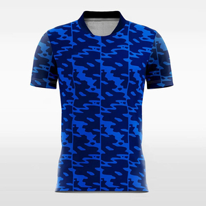 Camisetas de Fútbol Personalizadas al Por Mayor, de Alta Calidad y Bajo Precio, Manga Corta, 100% Poliéster, Uniforme de Entrenamiento, Servicio OEM - Product Image 1