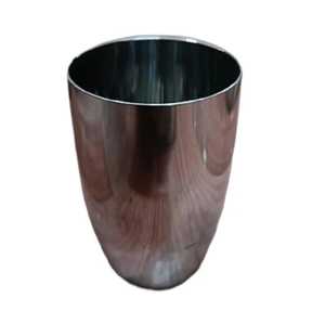 Vaso de Agua Corto y Compacto de Acero Inoxidable, Mini Vaso Cónico de Metal para Beber, Taza para Jugo o Leche para Niños, Vaso Resistente para Picnic - Product Image 1