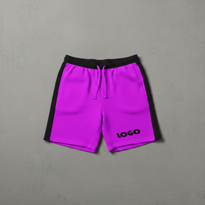 New High Street Cotton Fleece Plus Size Customize <b>Men</b> <b>Shorts</b> Side Pockets Knee Length Boxy Fit <b>Pattern</b> Own Your Logo Summer - Product Image 5