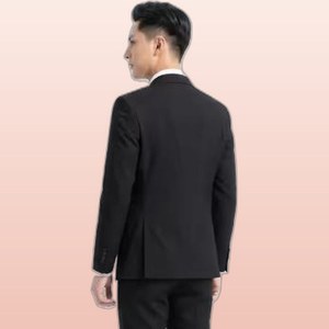 Traje de Negocios para Hombre ANIMA ACB, Transpirable, Premium, Antiarrugas, Profesional para Oficina - Product Image 3