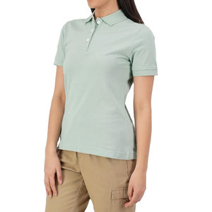 Chemises polo élégantes pour femmes, confortables, à faible MOQ, best-sellers, à manches courtes, respirantes, de qualité économique. - Product Image 4