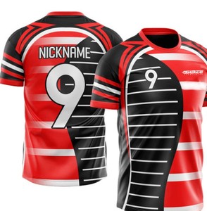 Camisetas de Fútbol Personalizadas de Manga Corta para Niños y Hombres, Camisetas Lisas con Logotipo Frontal, Secado Rápido, Antibacterianas - Product Image 6