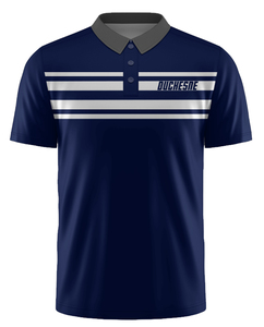 Camiseta Polo Deportiva Casual para Hombre, de Secado Rápido, 100% Poliéster, Manga Corta, Sublimación, Color Liso, Tejido de Punto - Product Image 5