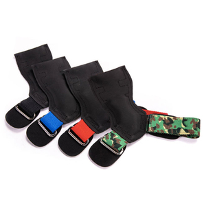 Agarraderas de Gimnasio de Marca Privada con Correas de Muñeca Coloridas, Logotipo Personalizado, Agarraderas Antideslizantes para Levantamiento de Pesas al por Mayor - Product Image 1