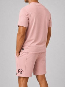 Lounge <b>Short</b> Set Two Piece Relaxed Fit <b>Men</b> T Shirt and <b>Shorts</b> Soft <b>Lightweight</b> Home Wear Sleepwear Casual Weekend Matching Se - Product Image 6