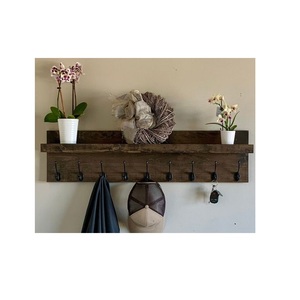 Wooden <b>Key</b> <b>Hook</b> Distinguished Interior Storage Companion Intended to Elevate Everyday Living with Stylish <b>Wall</b> Placement - Product Image 4