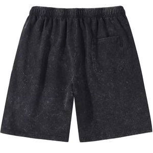 Conjunto de 2 piezas para hombre, camiseta de algodón y pantalones cortos cargo, verano, OEM, ODM, suministro al por mayor, lavado ácido - Product Image 4
