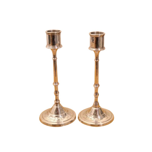 Elegant Silver Plated <b>Tall</b> Candlesticks Vintage Style Metal <b>Candle</b> Holders For Wedding And Home Decor Classic <b>Candle</b> Stand - Product Image 6