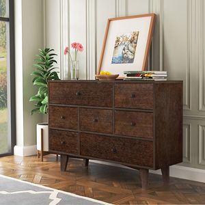 Auburn Retro manico in legno massello cassettone verniciato a spruzzo Bar Buffet stoviglie armadietti per sala da pranzo cucina corridoio - Product Image 5