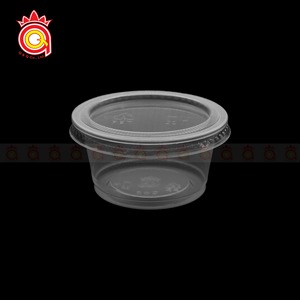 High Quality Plastic Cups Disposable 2 oz <b>Sauce</b> and Condiments Cups with Lids Jello Shot and Pudding Portion from Viet Nam - Product Image 2