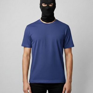 Camiseta Deportiva de Poliéster de 220 g/m² para Hombre, Color Azul Marino, Secado Rápido, con Logotipo Personalizado - Product Image 1