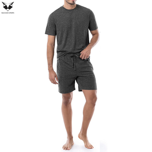 Conjunto Deportivo de Verano de Secado Rápido, en Color Sólido, Calidad Premium, Fácil de Lavar, Transpirable, Conjunto de Camiseta y Pantalones Cortos de Verano - Product Image 3