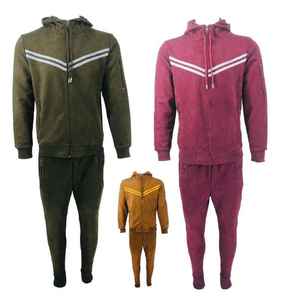 Survêtement de sport en cuir pour femme enceinte, avec sweat à capuche zippé et pantalon cargo léger assorti - Product Image 5