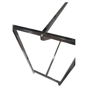 Présentoir pliable de luxe Bros, support de vêtements moderne en métal robuste, présentoir portable pour la vente au détail, support de vêtements OEM ODM Vietnam - Product Image 5