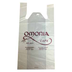 HDPE Logotipo personalizado Impreso Camiseta Compras Bolsa de plástico Chaleco de alta calidad Bolsas de transporte Moda caliente Embalaje e impresión Producto - Product Image 4