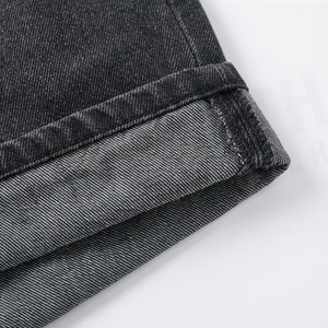 Sexy Y2K Women Denim Shorts Customized Color Straight Leg <b>Elastic</b> High <b>Waist</b> Vintage Summer <b>Jeans</b> Casual Streetwear - Product Image 6