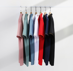 Polo de sport pour homme, coupe slim, coton premium, manches courtes, logo personnalisé disponible - Product Image 4