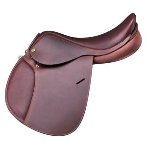 Silla de Montar Inglesa Profesional de Cuero de Alta Calidad, Diseño Ligero y Duradero para Deportes Ecuestres - Product Image 1